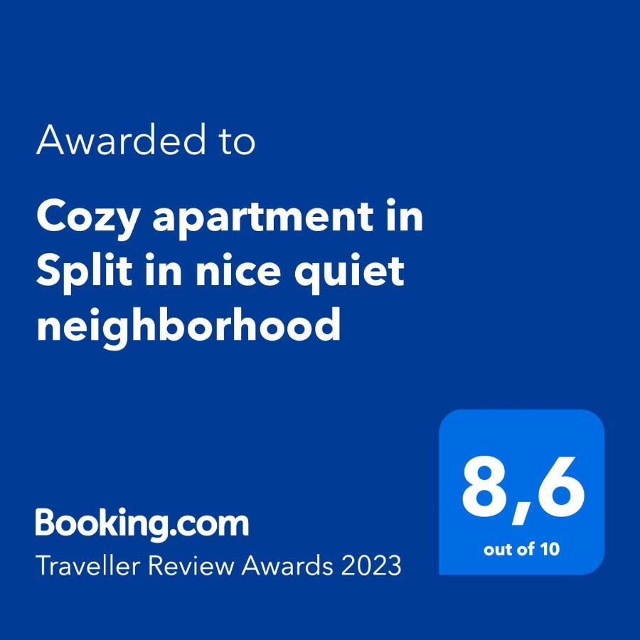 Cozy Apartment In Split In Nice Quiet Neighborhood Buitenkant foto